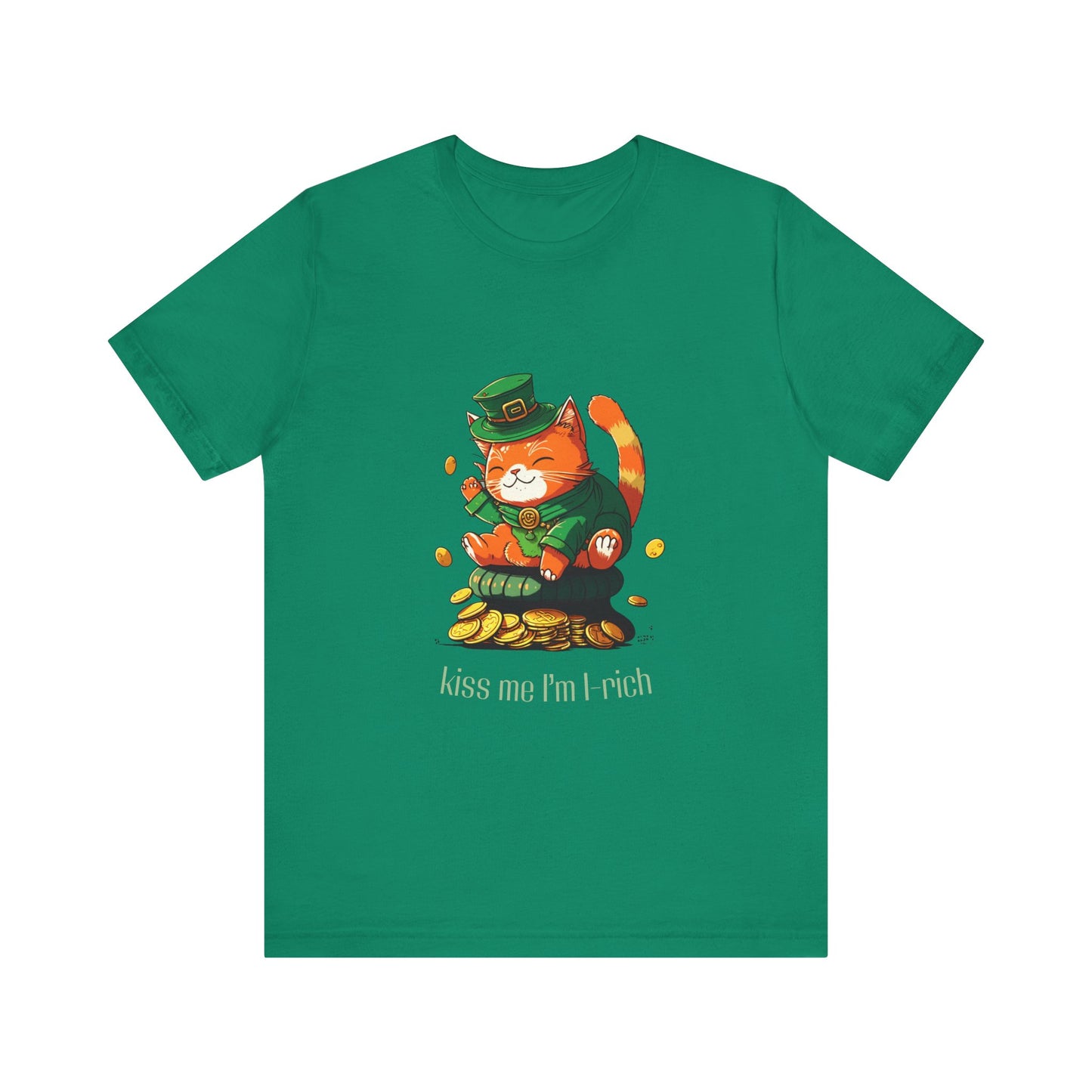 'Kiss me I’m I-rich' Unisex T-Shirt
