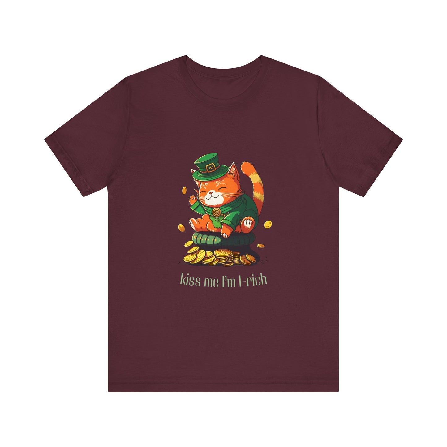 'Kiss me I’m I-rich' Unisex T-Shirt