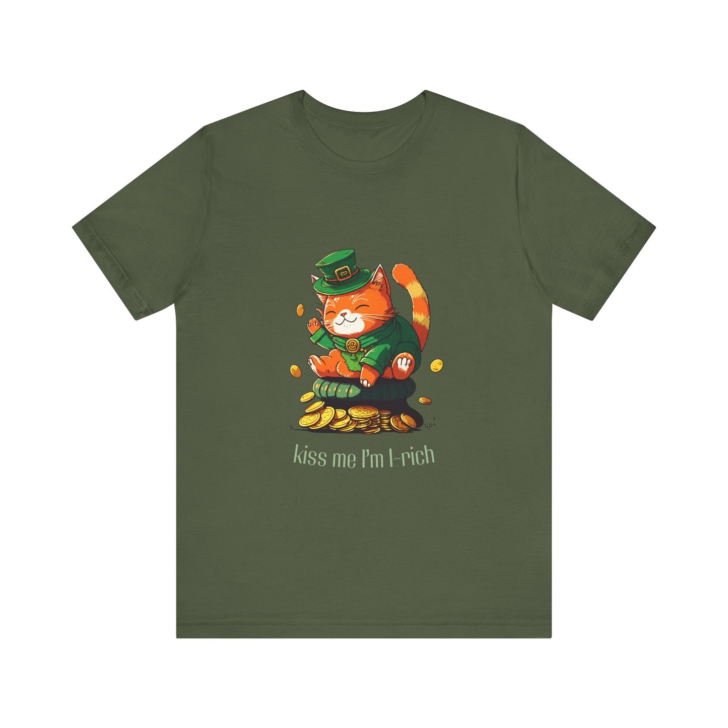 'Kiss me I’m I-rich' Unisex T-Shirt