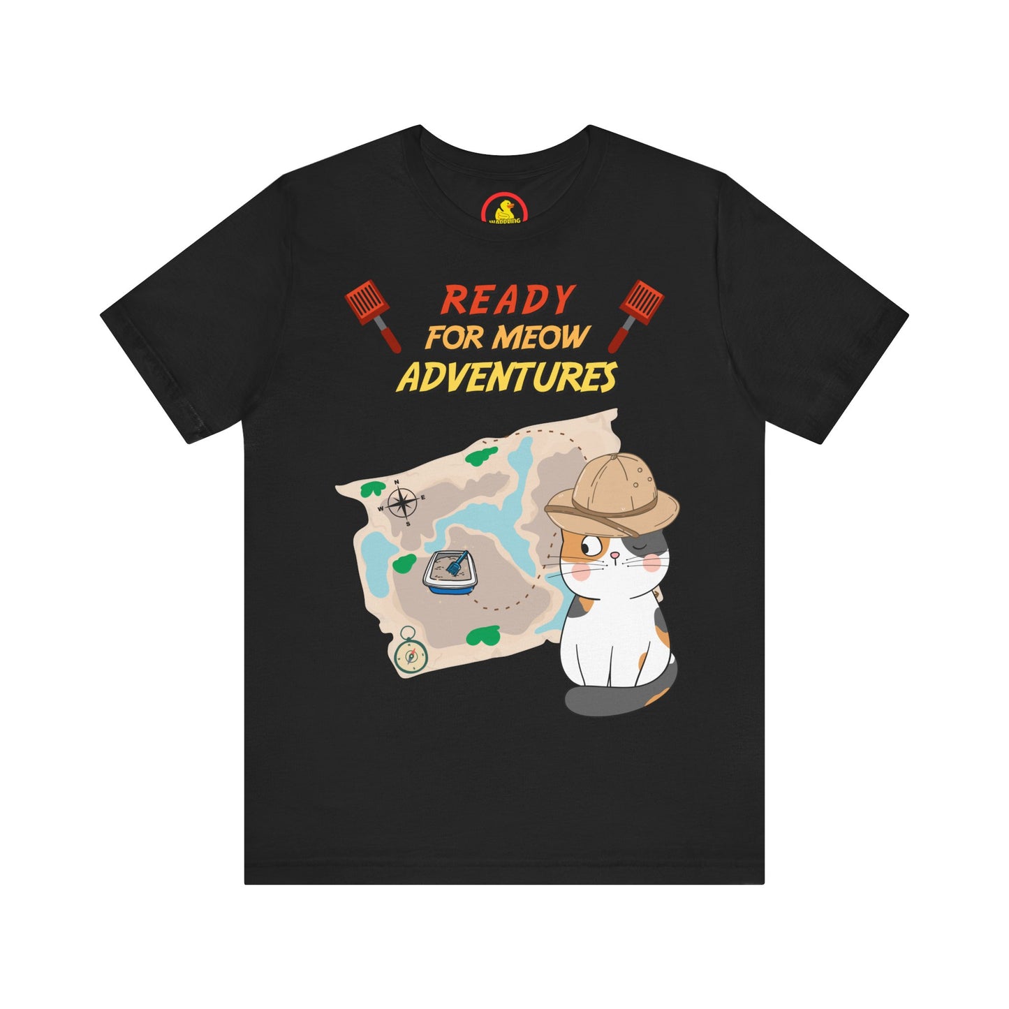 'Ready for Meow Adventures' Unisex T-Shirt