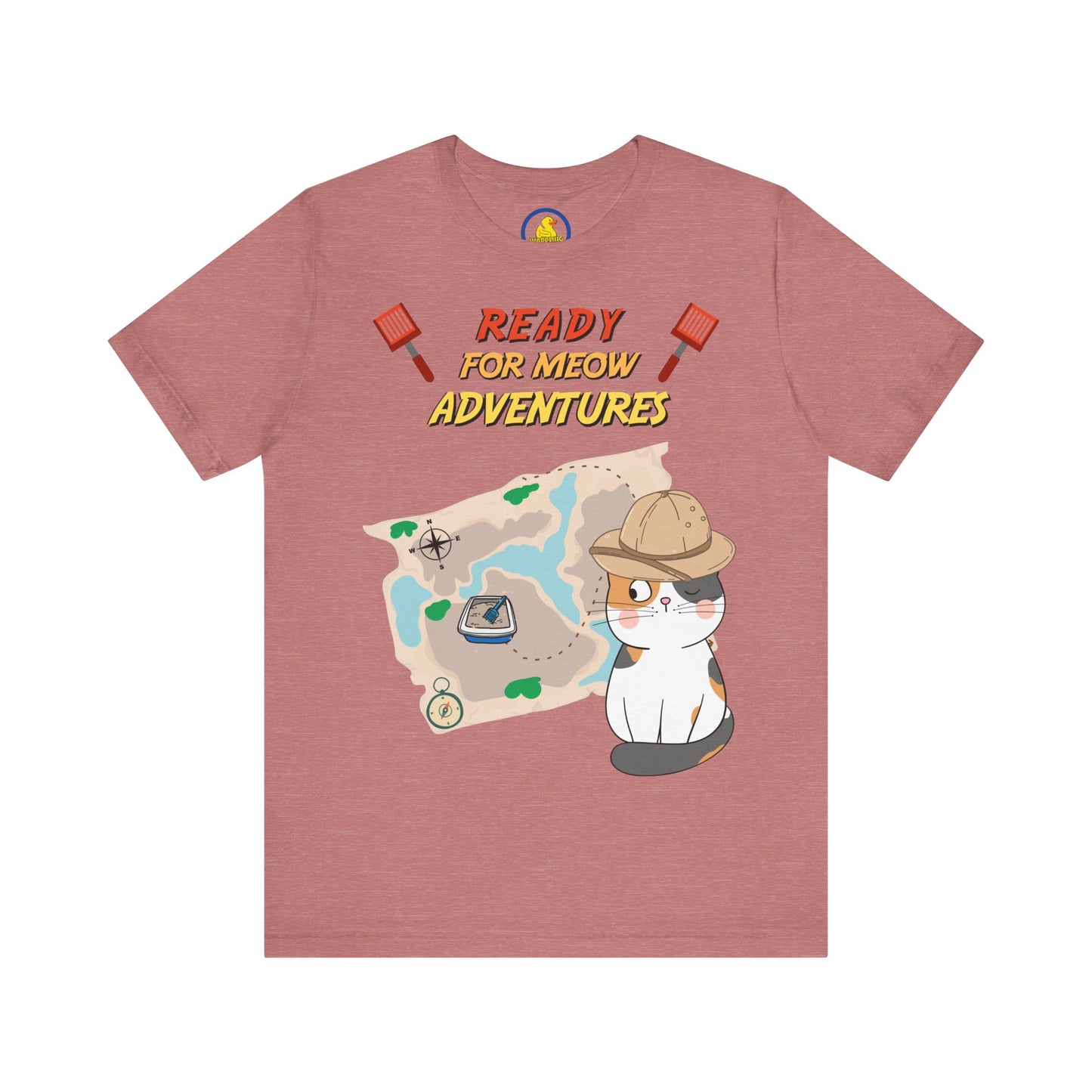 'Ready for Meow Adventures' Unisex T-Shirt