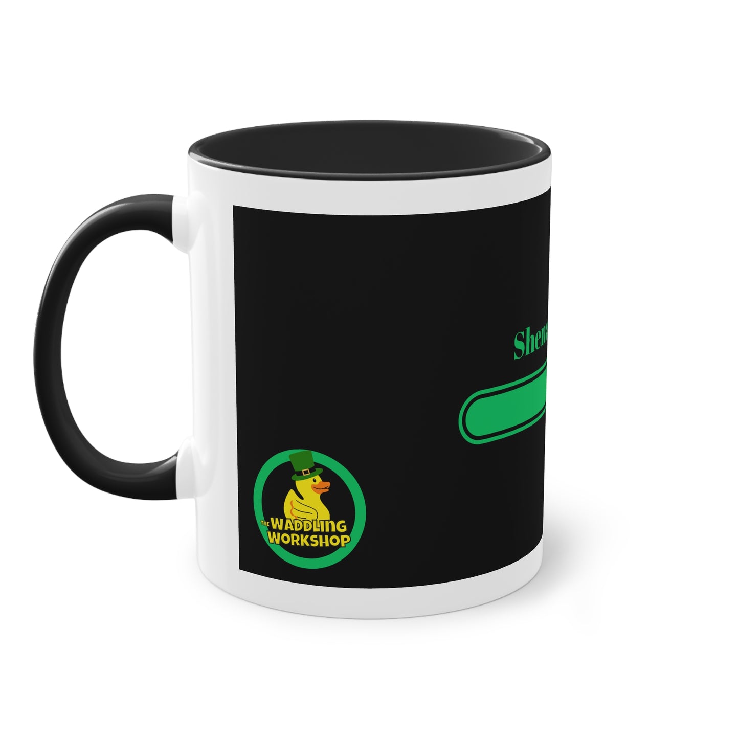 'Shenanigans Loading' mug à café - noir