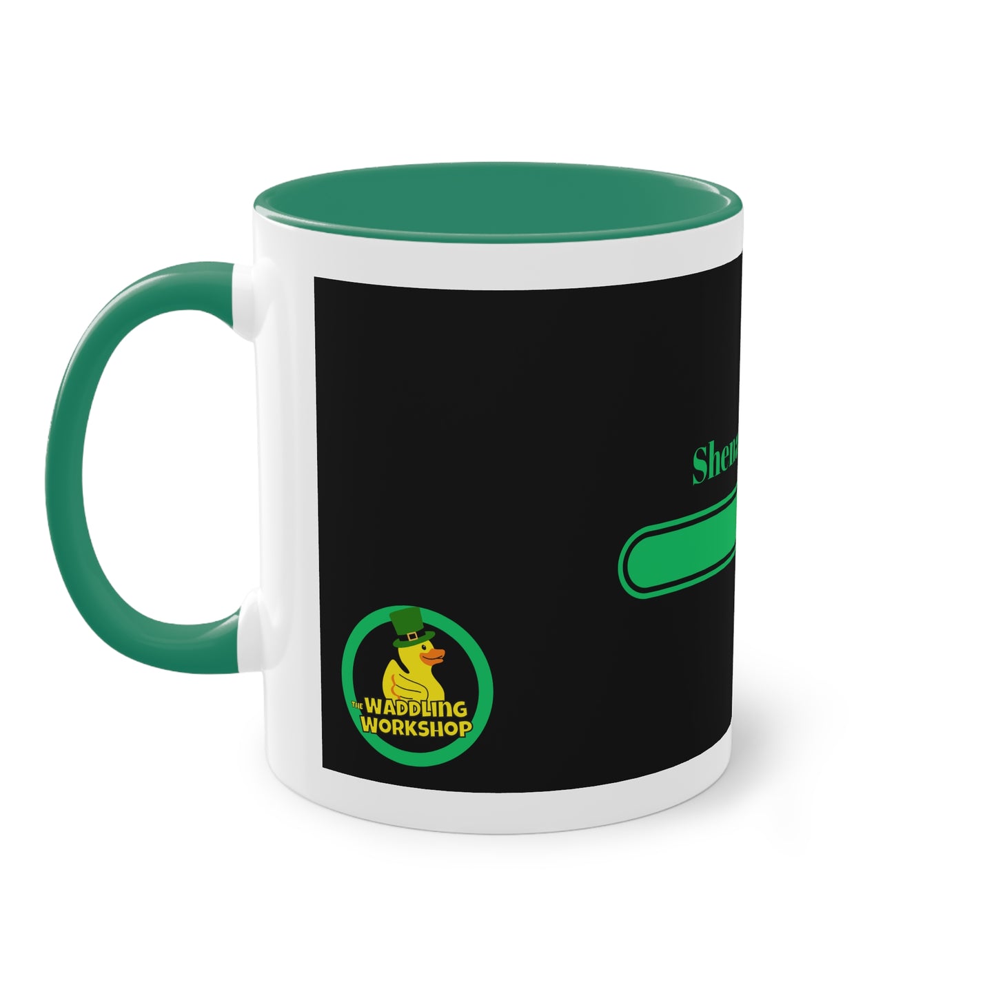 'Shenanigans Loading' mug à café - noir