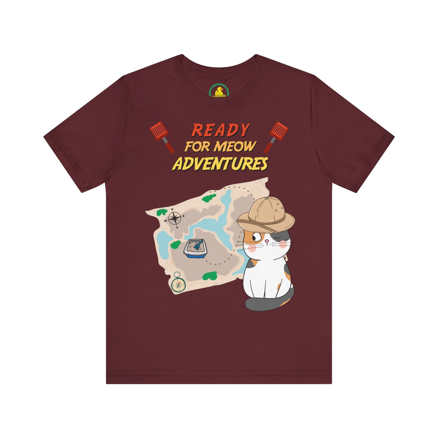 'Ready for Meow Adventures' Unisex T-Shirt