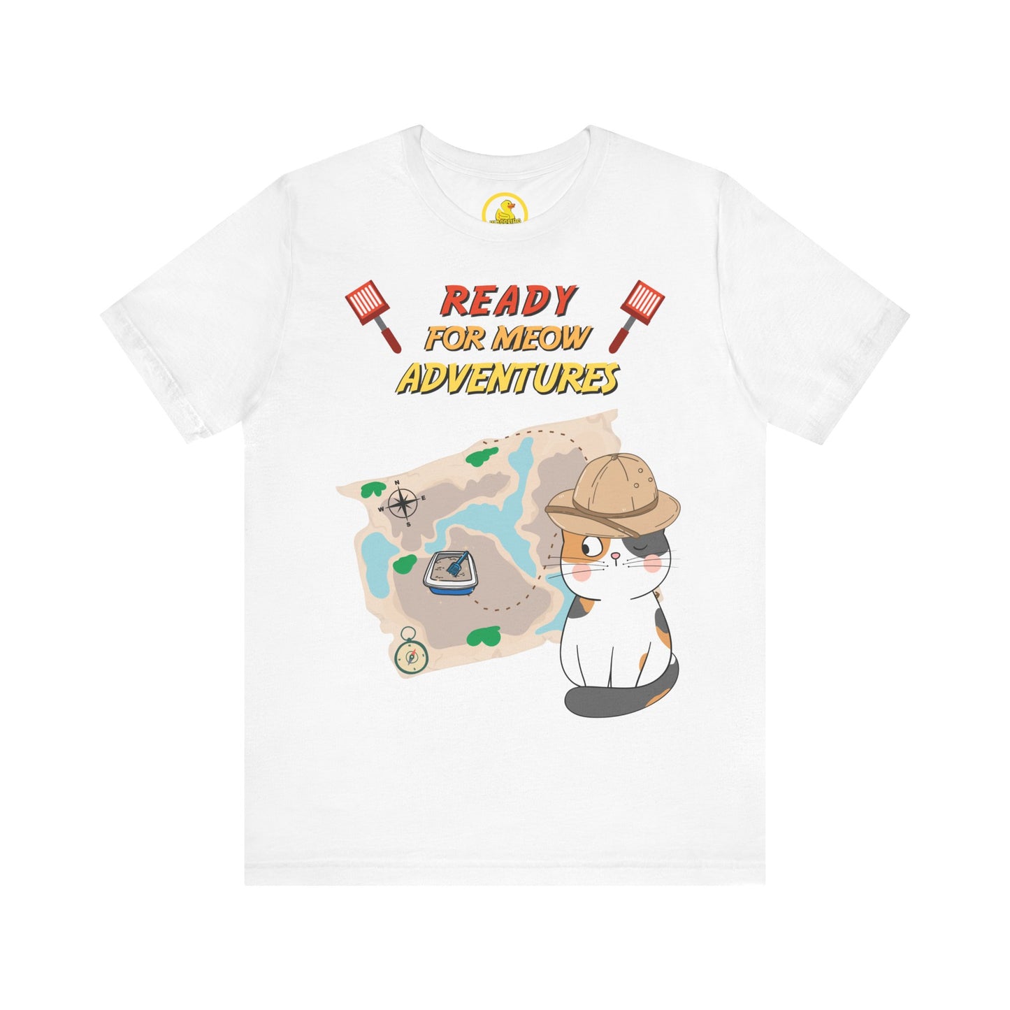 'Ready for Meow Adventures' Unisex T-Shirt