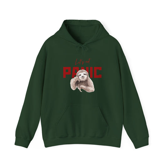 'Let's Not Panic' Unisex Hoodie
