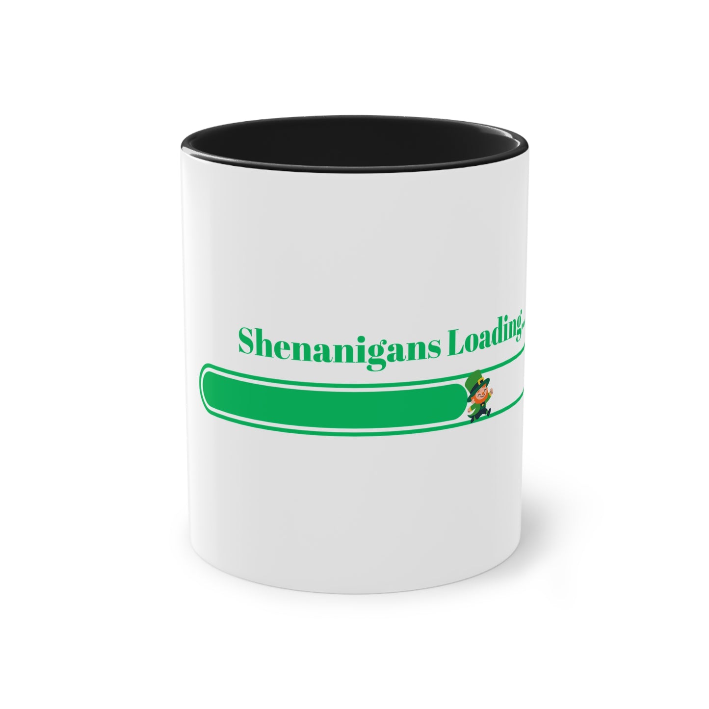 'Shenanigans Loading' Coffee mug - White